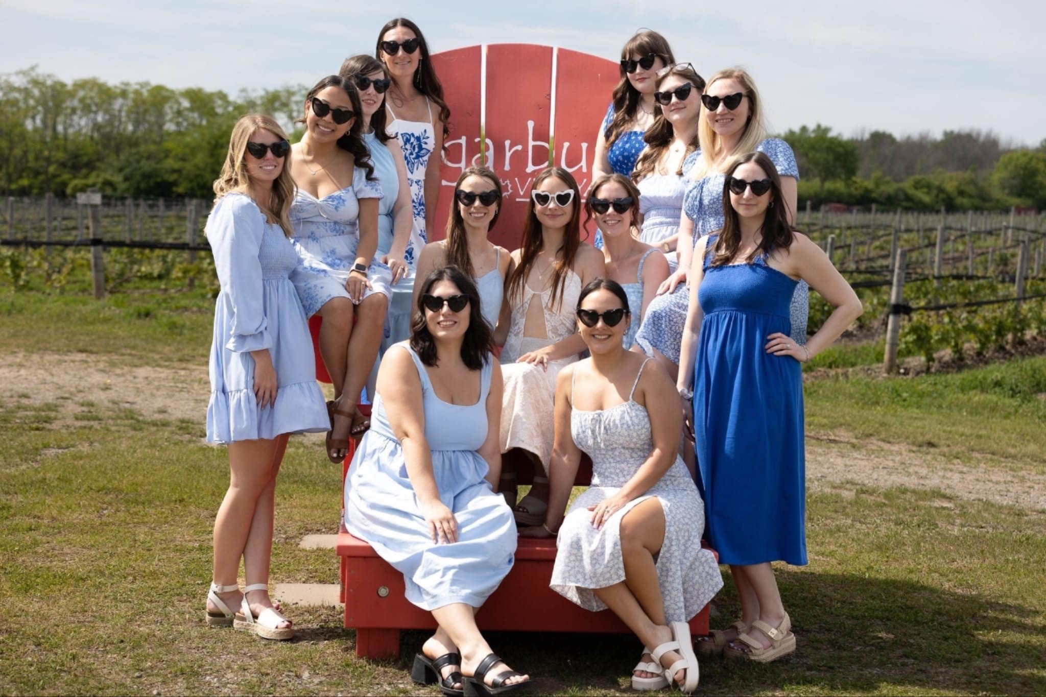 Summer fun wine tour